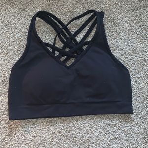 Reebok strappy sports bra